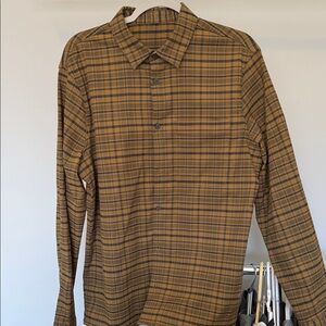 Lululemon Masons Peak Flannel Button up Shirt XL